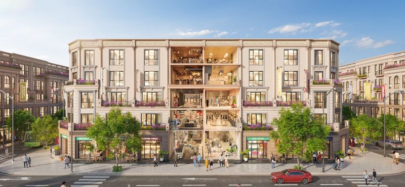 Bản cắt mặt bằng