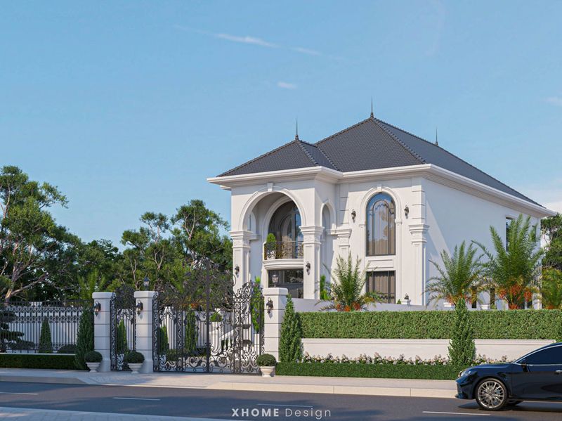 Thiết kế biệt thự tân cổ điển - Phúc Villa