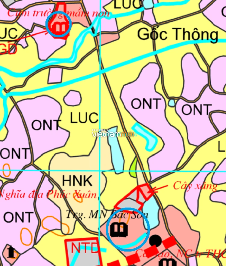 Sơ đồ phân lô và ý tưởng khai thác