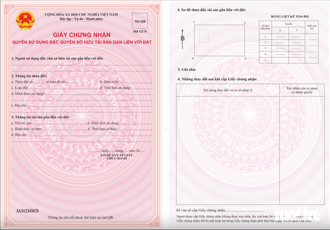 Biểu mẫu hồ sơ sang tên