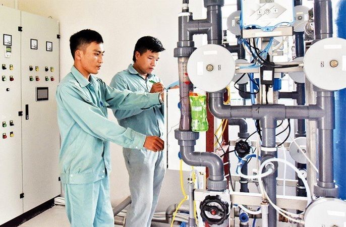 Ảnh trạm cấp nước