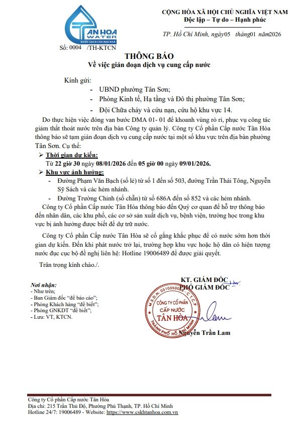 Vận hành trạm nước