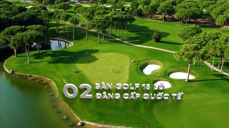 minh họa sân golf Vinhomes Cần Giờ