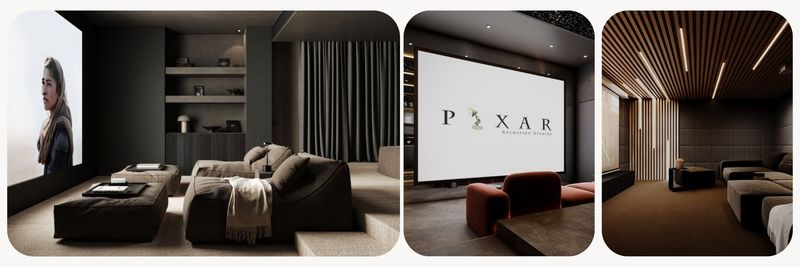 Phòng chiếu 8K nội thất