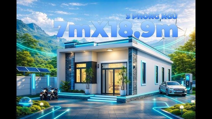 Phối cảnh nhà phố hiện đại