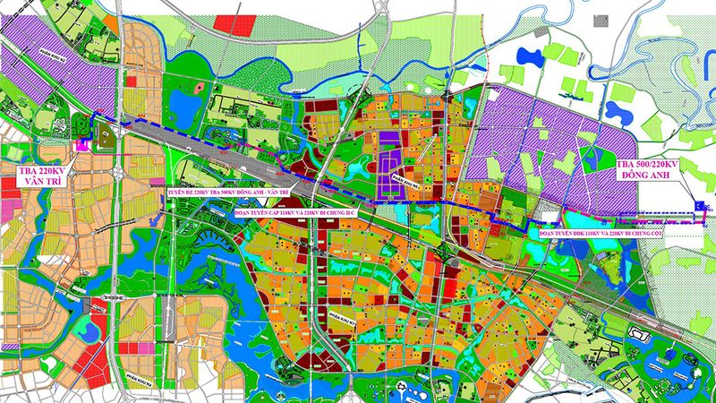 Hình ảnh trạm và đường dây 220kV