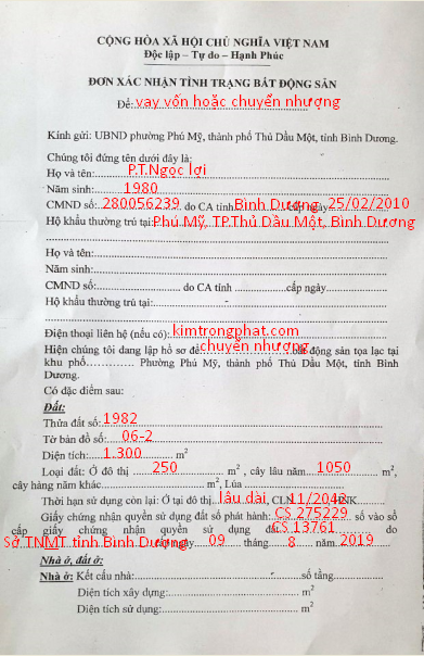 Minh họa quy trình xử lý hồ sơ