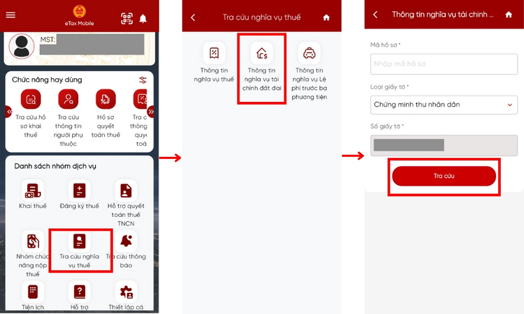 Kết quả tra cứu - minh họa khác
