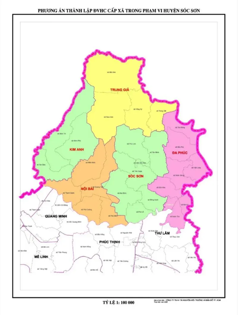 Hiện trạng đất CLN tại Sóc Sơn