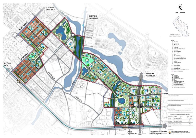 Minh họa khu đô thị liền kề khuôn viên đại học