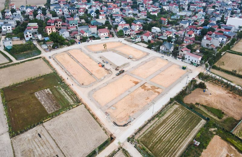 Mặt bằng đất Sóc Sơn