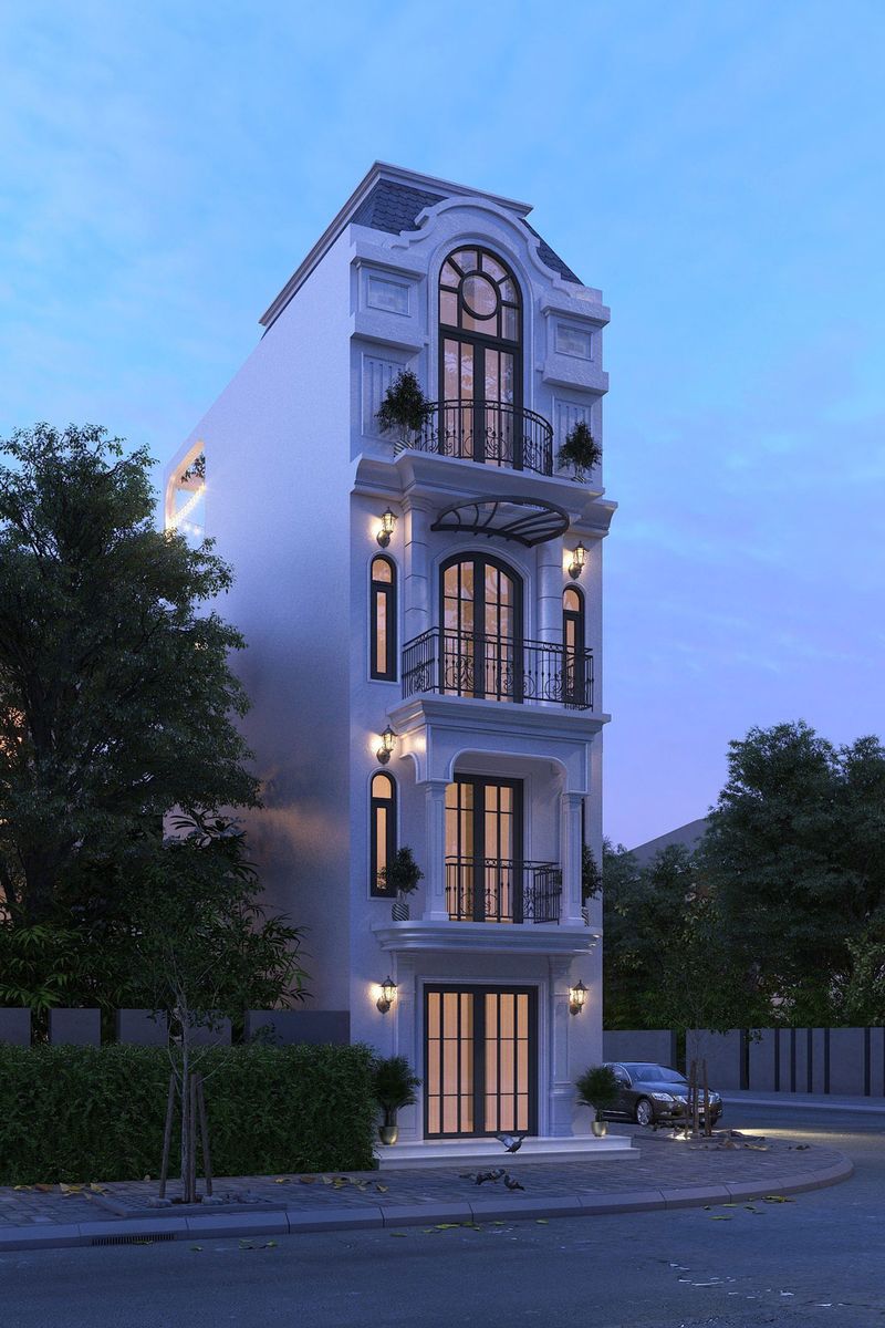 Mẫu nhà phong cách tân cổ điển