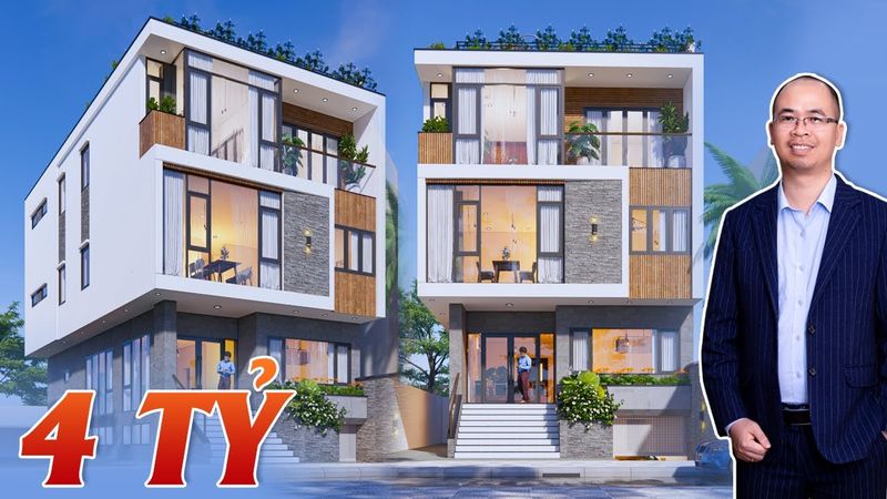 Ảnh minh họa nội thất/ngoại thất townhouse