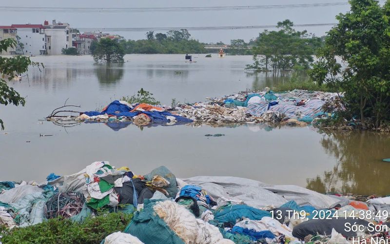 Sóc Sơn sau bão - minh họa rủi ro thiên tai ở vùng ven sông