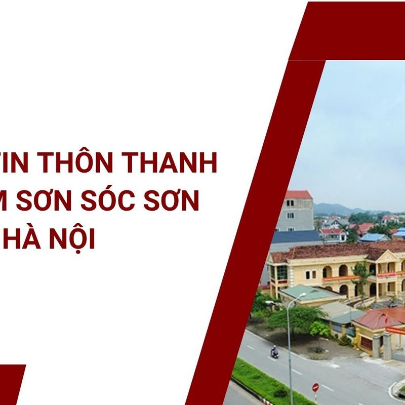 Khu shophouse Thanh Hà - Nam Sơn, Sóc Sơn