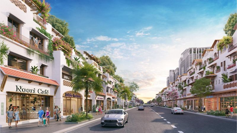 Thiết kế mặt ngoài Blanca City Vũng Tàu