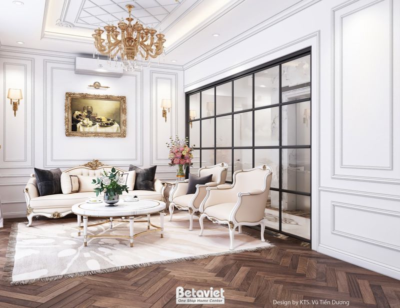 Thiết kế nội thất nhà liền kề