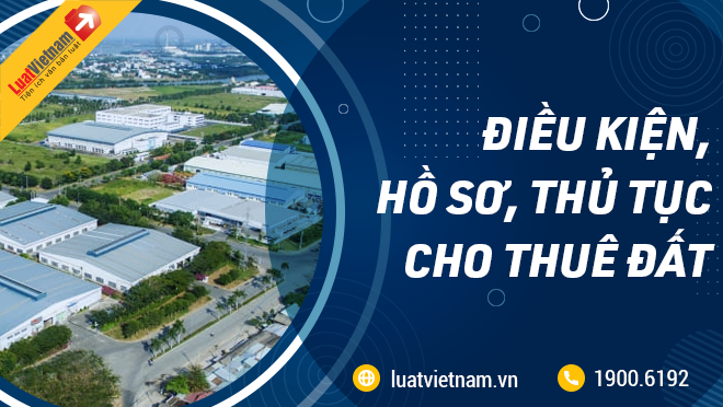 Mẫu thủ tục cho thuê đất