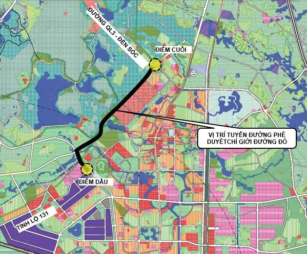 Công trình thi công và tuyến đường hiện trạng