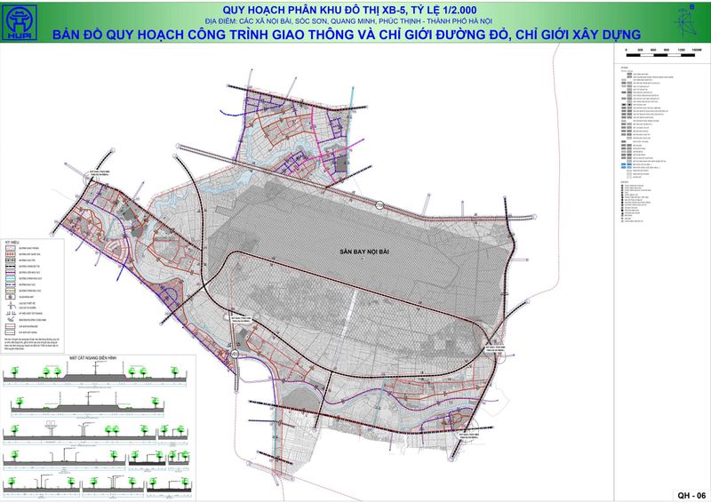 Phương án quy hoạch chi tiết 1/2000