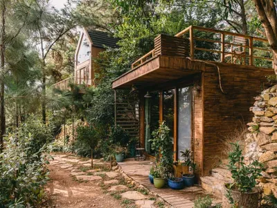 Tiny house đường xí mini