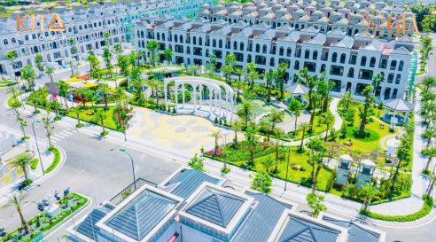 Mặt đứng và sky terrace