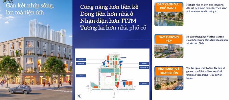 Phối cảnh phân lô liền kề