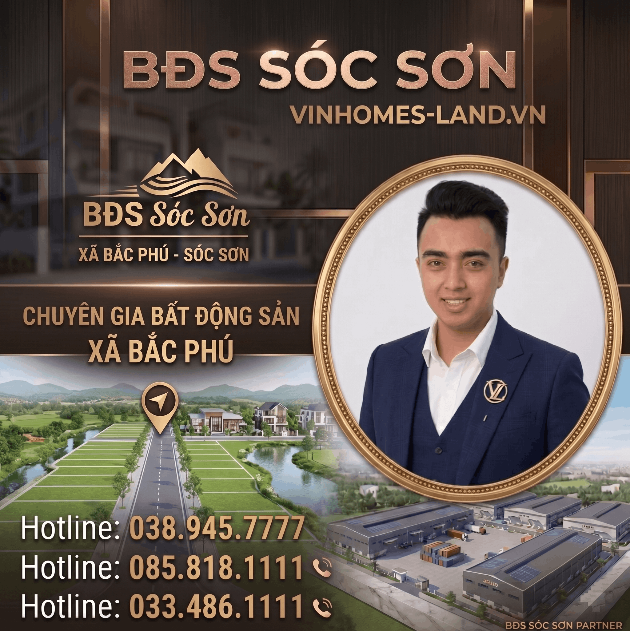 Bản đồ tổng quan - minh họa dự án và phân lô