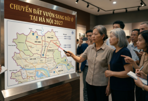 Chuyển đất vườn sang đất ở tại Hà Nội 2027