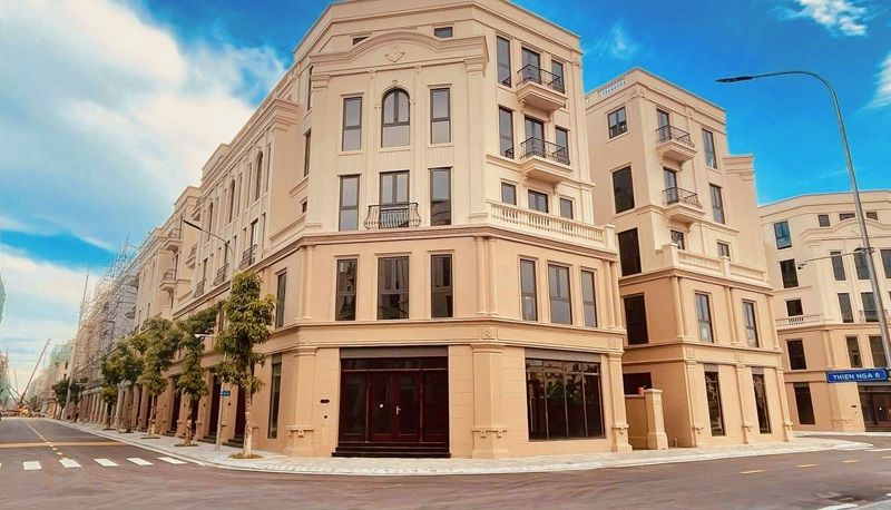 Phối cảnh shophouse Cổ Loa