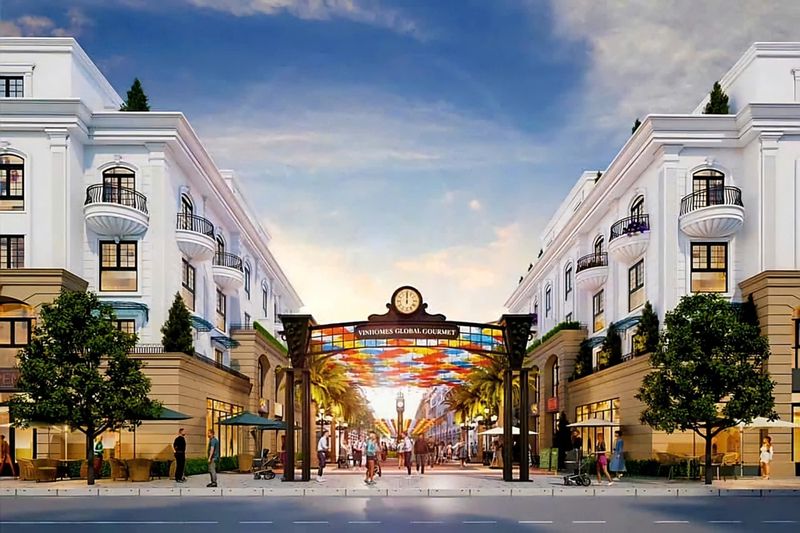 Shophouse mặt đứng Vinhomes Global Gate