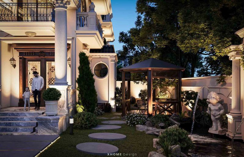 Tiện ích và hình ảnh ngoại cảnh biệt thự