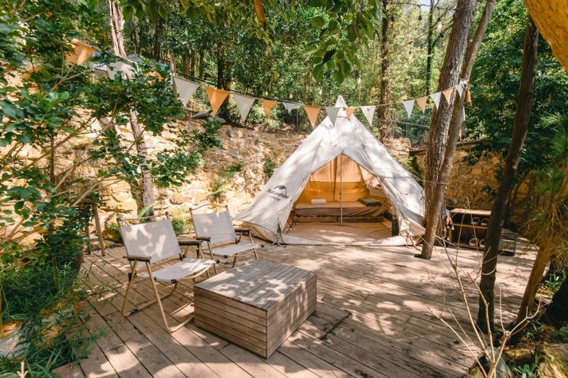 Không gian cắm trại cao cấp tại Sóc Sơn