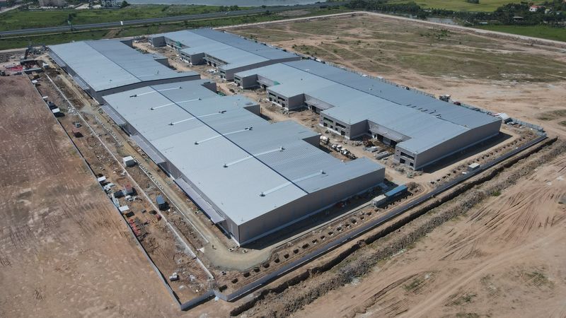 Cảng biển Hải Phòng dự án nhà kho xây sẵn SQN