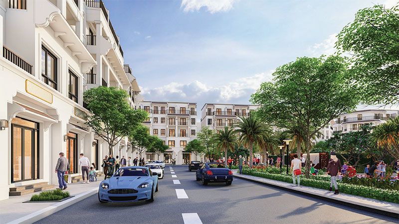 Công viên nội khu phân khu Cát Tường Cổ Loa