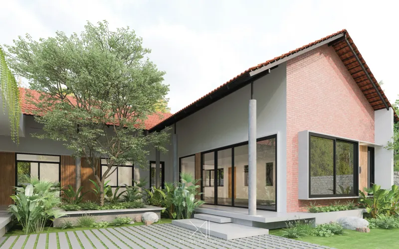 Layout và cảnh quan khu biệt thự