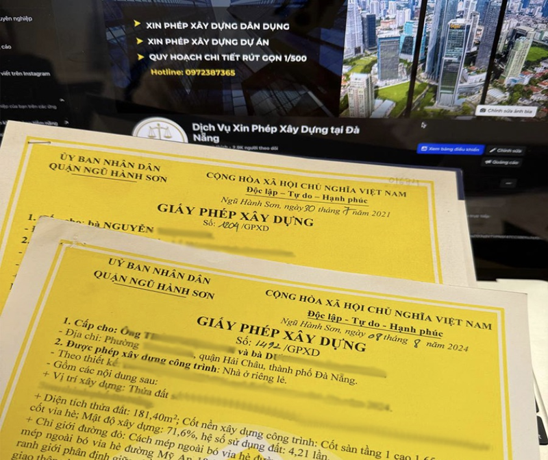 Giấy phép xây dựng có thời hạn một