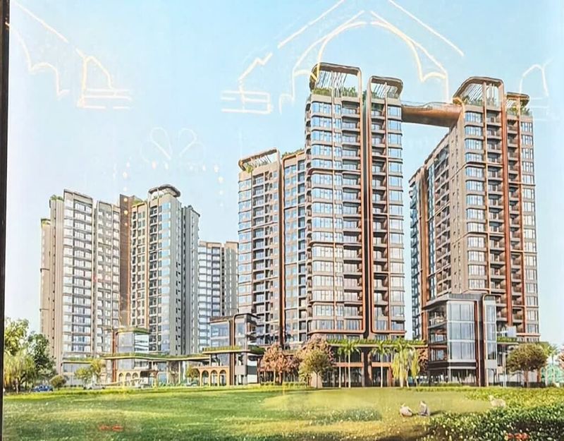 Hình phối cảnh dự án Sky Bridge