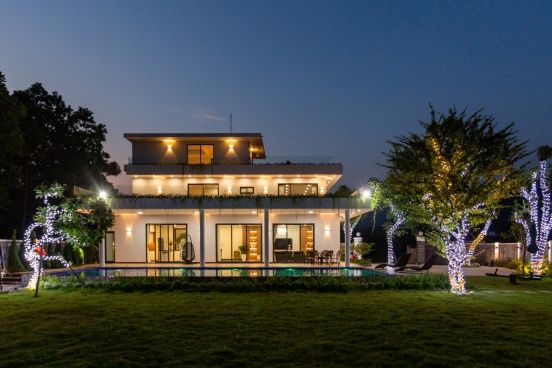 Vườn nho và cảnh quan trải nghiệm