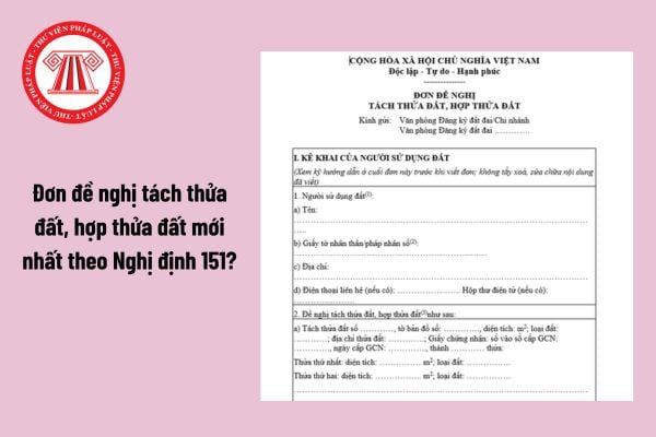 Mẫu đơn đề nghị