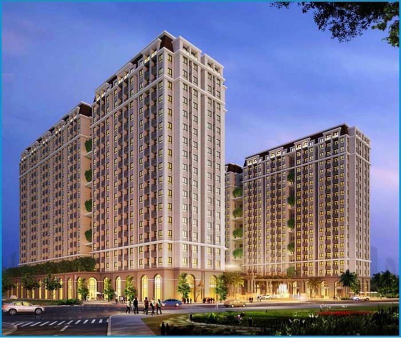 Phối cảnh tổng thể tòa tháp