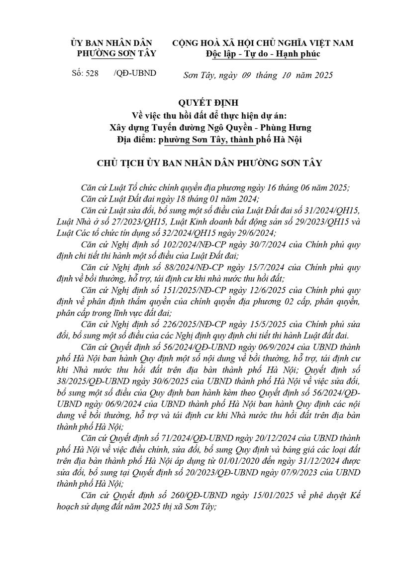 Trang tài liệu quyết định