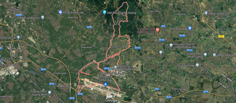 Mặt bằng quy hoạch chi tiết 1