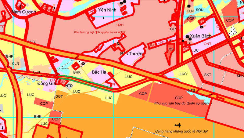 Mặt bằng quy hoạch chi tiết 2