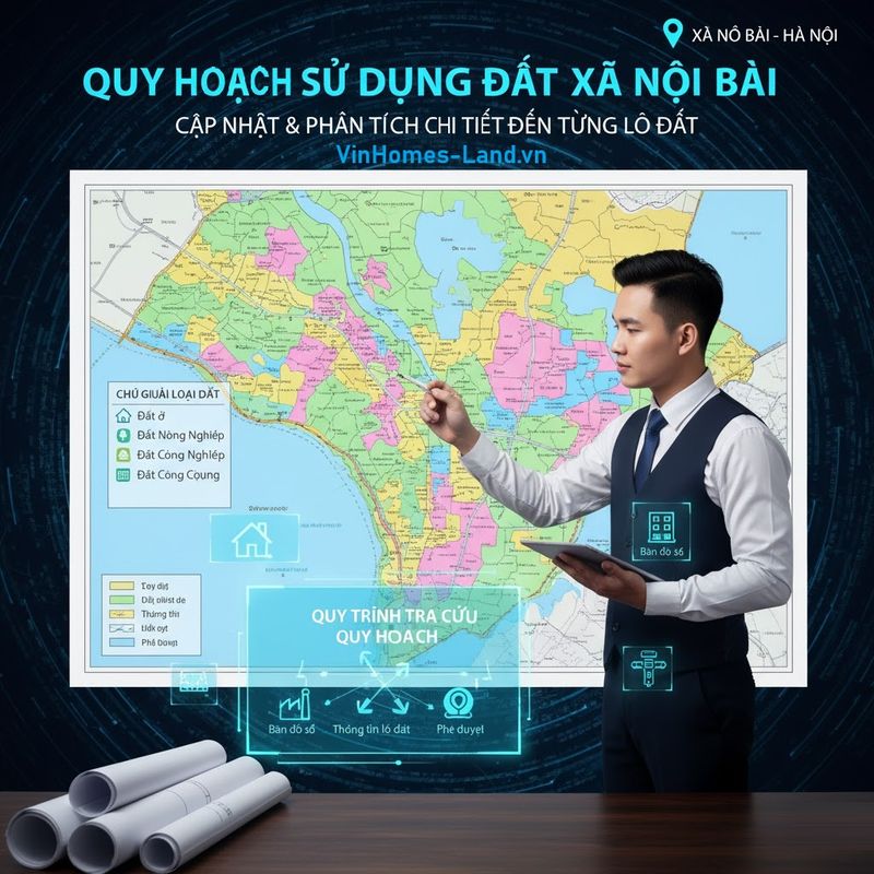 Quy hoạch sử dụng đất xã Nội Bài