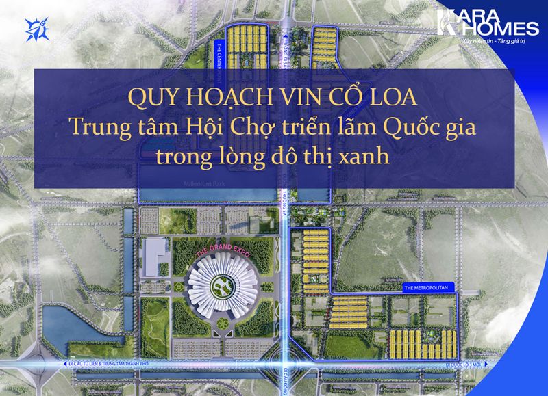 Quy hoạch Vinhomes Cổ Loa - minh họa 1