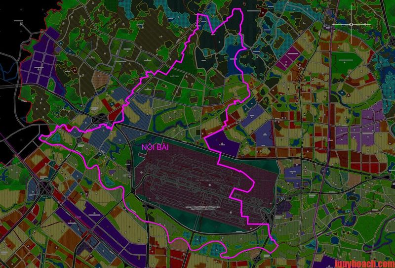 Quy hoạch xã Nội Bài