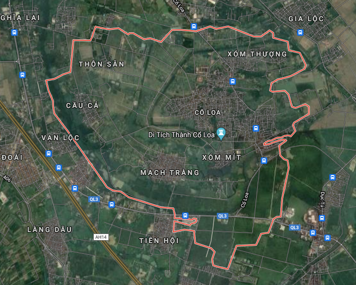 Ảnh minh họa quy hoạch và dự án tại Cổ Loa