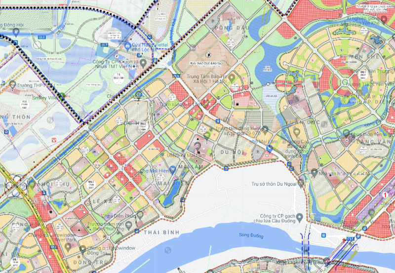 Quy hoạch phân khu minh họa