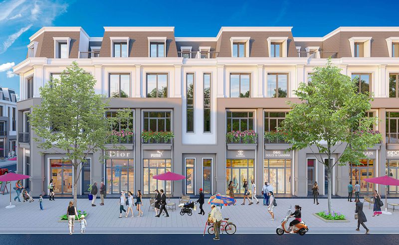 Ảnh minh họa shophouse tham khảo